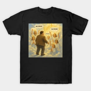 George Wendt, Norm Peterson, TV series star 80s T-Shirt